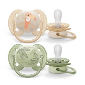 PHILIPS AVENt LOT 2 SUCETTES  ULTRA SOFT 0_6MOIS