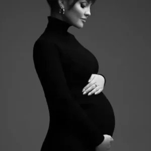 Robe Shooting Grossesse Noir