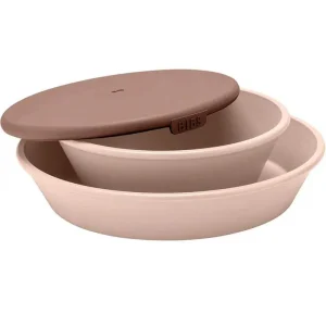 Set Repas Assiette & Bol Bibs - Blush