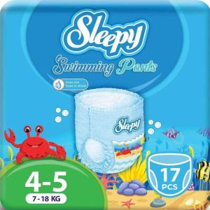 Sleepy Natural Couches de piscine Taille 4/5 - (7-18kg) 17 Unités