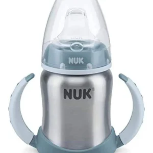 Tasse NUK Learner Stainless Steel 125ml 6-18M - Bleu