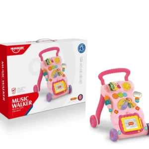 Trotteur 6 mois- Music walker- HUANGER -ROSE