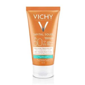 Vichy Capital Soleil Émulsion Toucher Sec SPF50 Peau Sens Mixte à Grasse 50ml