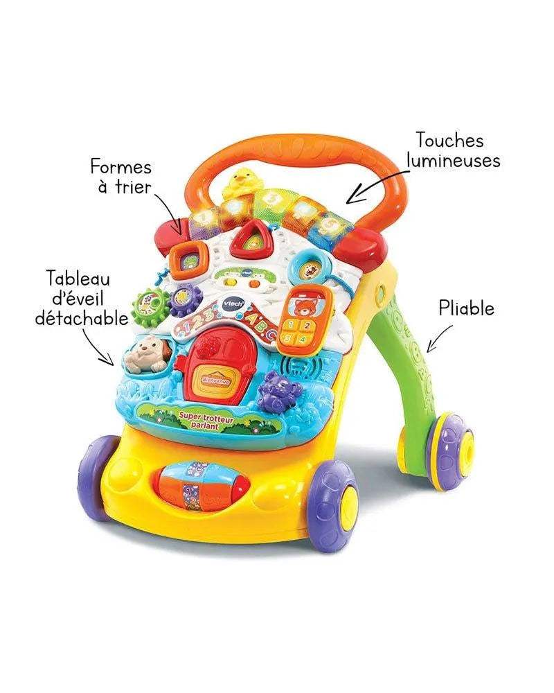 Vtech Super Trotteur parlant 2en1 Bleu - 9-36m – Image 4