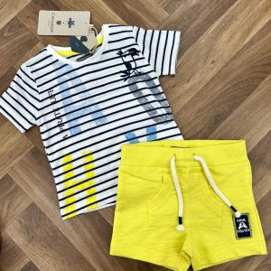 Yatsi Ensemble short et t-shirt garçon 100% cotton